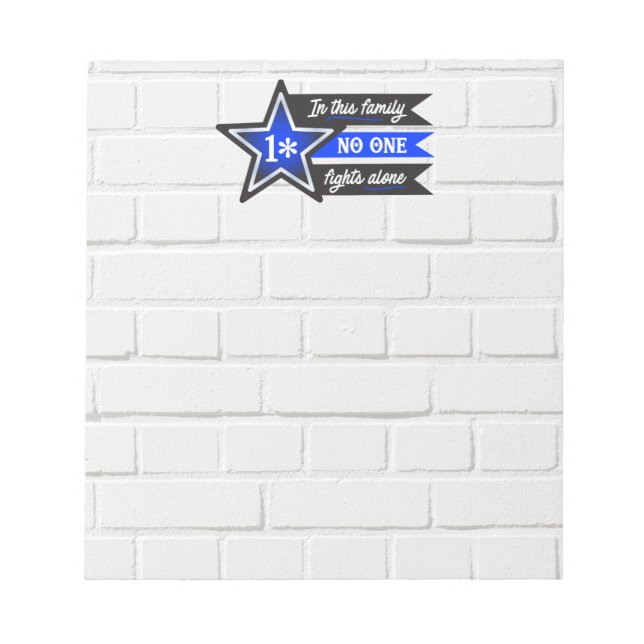 Bloco De Notas Linha azul fina... (Frente)