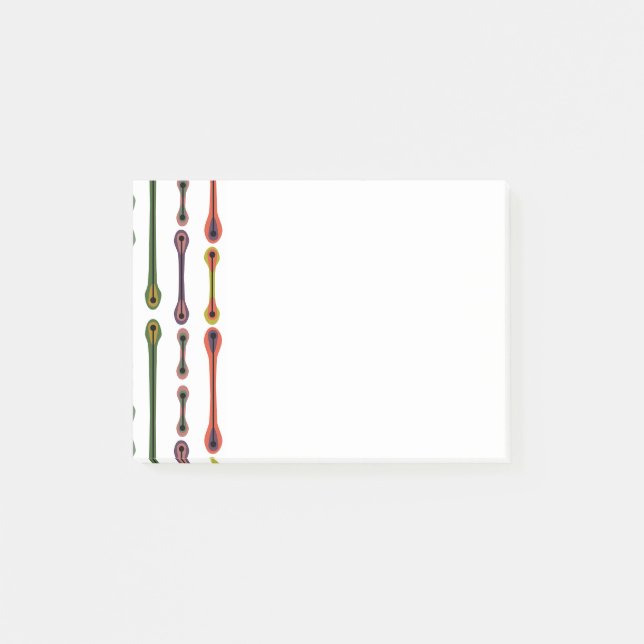 Bloco De Notas Linhas Atômicas  (Frente)