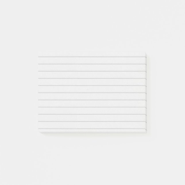 Bloco De Notas Linhas cinzentas (Frente)