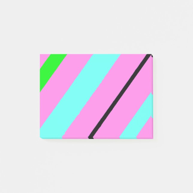 Bloco De Notas Linhas coloridas (Frente)