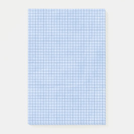 Bloco De Notas Linhas de grade no azul