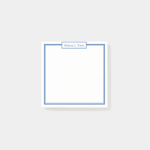 Bloco De Notas Linhas sofisticadas simples personalizadas