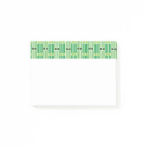 Linhas verdes e caixas