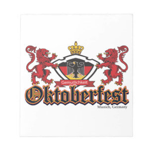 Bloco De Notas Liões Oktoberfest