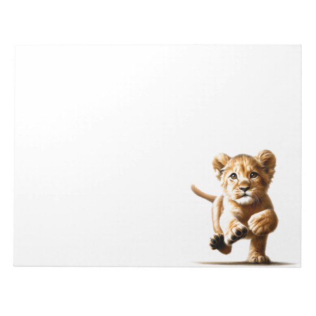 Bloco De Notas Lion Cub (Frente)