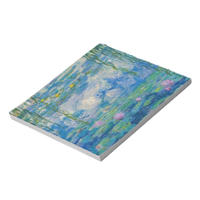 Bloco De Notas Lírios, 1916-1919, por Claude Monet (Invertido)