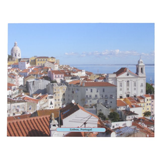Bloco De Notas Lisboa, Portugal (Frente)