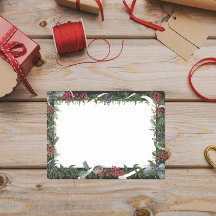 Lista de Compras de Feriados Notas de posto de Nat