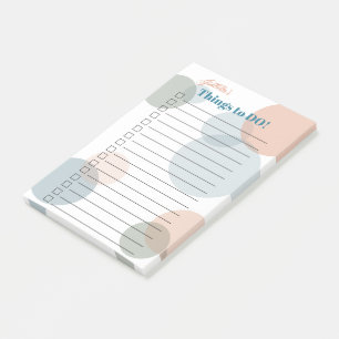 Bloco De Notas Lista de Nomes de Bridesmaid - Pontos de Confetti 