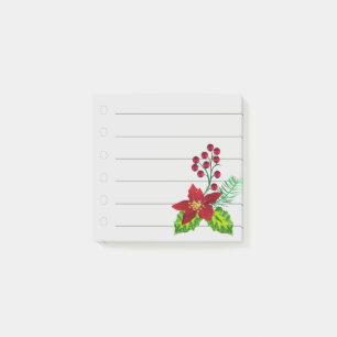 Bloco De Notas Lista de Tarefas de Natal: