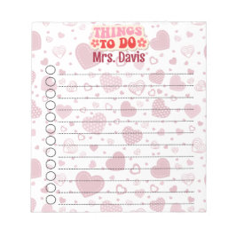 Bloco De Notas Lista de Tarefas Pendentes Personalizadas do Namor