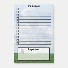 Bloco De Notas Lista de Tarefas Úteis| Campos de Saskatchewan| Fo