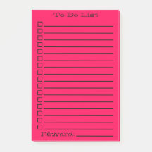 Lista de Tarefas | Vermelho/Rosa