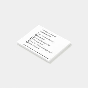 Bloco De Notas Lista de verificação de alterações no estilo de vi