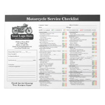 Lista de Verificação de Serviço de Motocicleta 21,