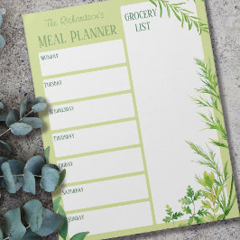 Bloco De Notas Lista Personalizada de Produtos para Implantação d