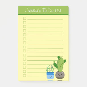 Bloco De Notas Lista Personalizada de Tarefas Linha para Amantes