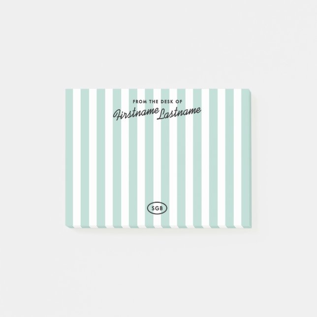 Bloco de Notas Listrado Retro Hotel Califórnia (Frente)