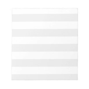 Bloco De Notas Listras - brancas e claras - cinzas