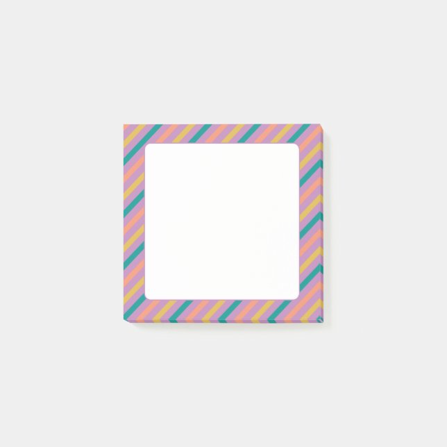 Bloco De Notas Listras coloridas (Frente)