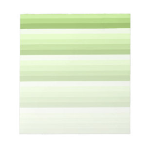 Bloco De Notas Listras da sombra do verde limão