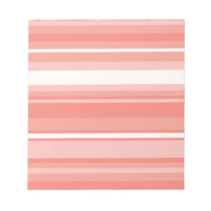 Bloco De Notas Listras de coral