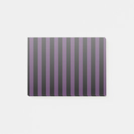 Bloco De Notas Listras roxas escuras e pretas