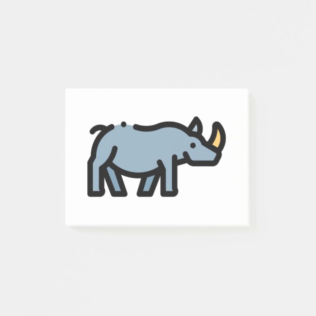 Bloco De Notas Little Rhino (Frente)