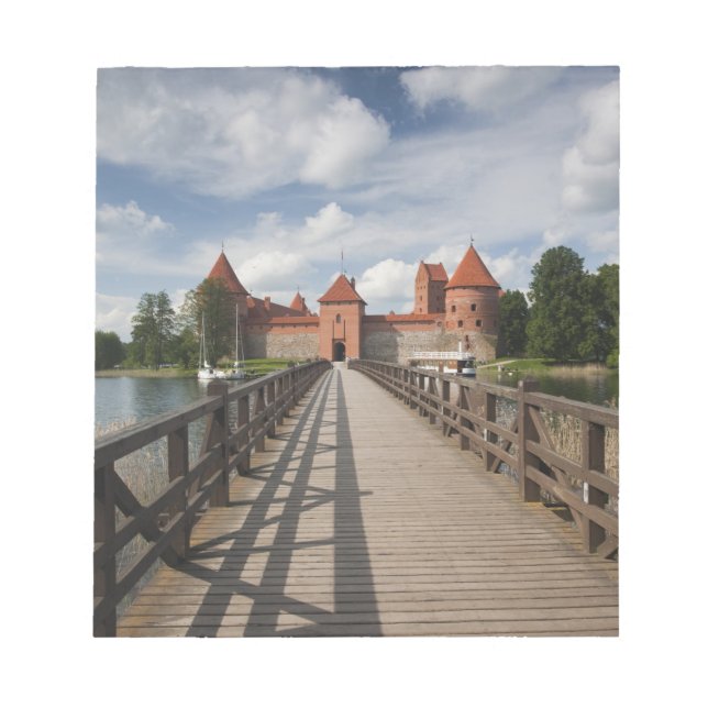 Bloco De Notas Lituânia, Trakai, Parque Histórico Nacional de Tra (Frente)