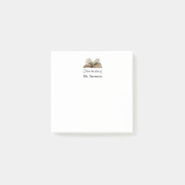 Bloco De Notas Livro da mesa do professor