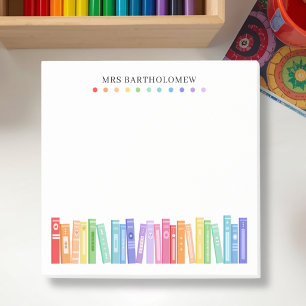 Bloco De Notas Livros de Cores do Arco-íris Personalizados para P