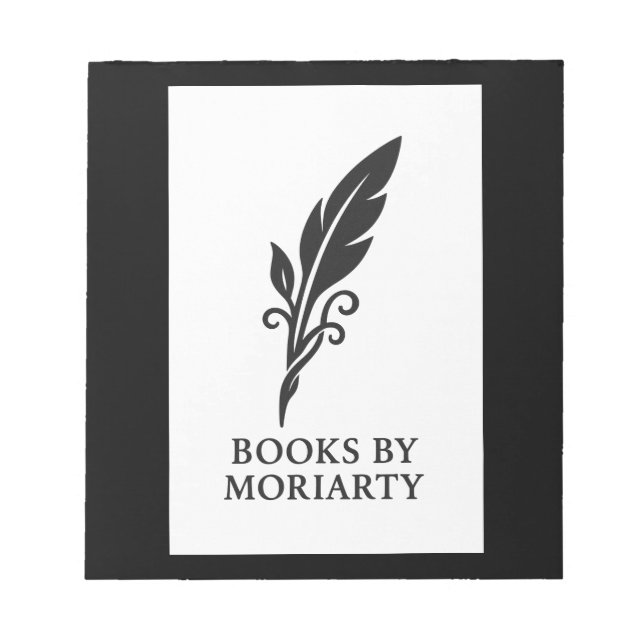 Bloco De Notas Livros de Moriarty (Frente)