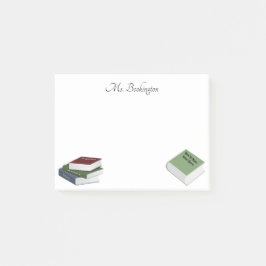 Bloco De Notas Livros Para Professores