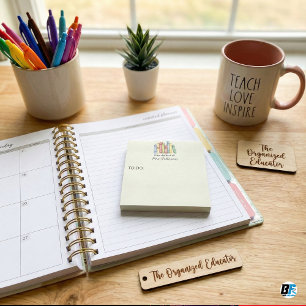 Bloco De Notas Livros Personalizados de Aquarela Da Mesa De T
