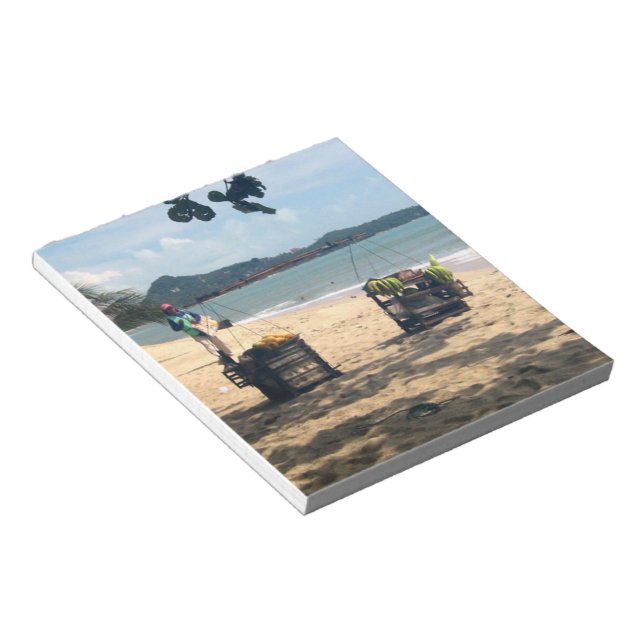 Bloco De Notas Locais de praia... Lamai Beach, Ilha Koh Samui (Inclinado)