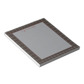 Bloco De Notas Lochaber Original Scottish Tartan