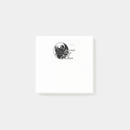 Bloco De Notas Logotipo ATMA Notas de posto 3"x3"