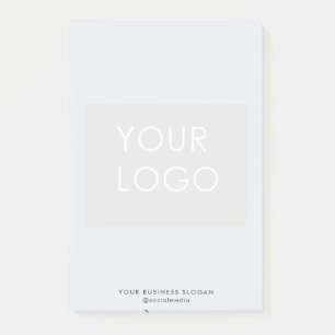 Bloco De Notas Logotipo comercial da empresa profissional moderna