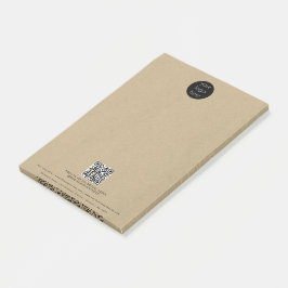 Bloco De Notas Logotipo comercial QR Código Promocional Russo Kra