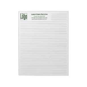 Bloco De Notas Logotipo da Empresa Contato Regra da Faculdade Lin