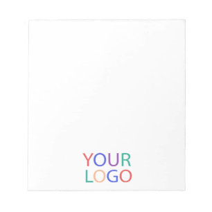 Bloco De Notas Logotipo da empresa personalizado profissional - B
