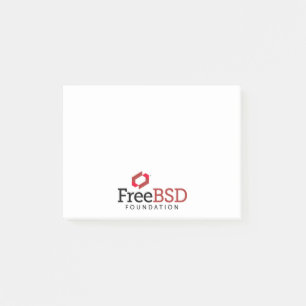 Bloco De Notas Logotipo da fundação de FreeBSD