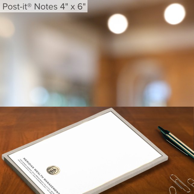 Bloco De Notas Logotipo Dourado Bruto profissional de focas perso (Criador carregado)