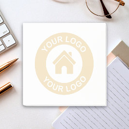 Bloco De Notas Logotipo Empresarial Personalizado