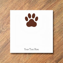 Bloco De Notas Logotipo ou imagem personalizados e seu texto