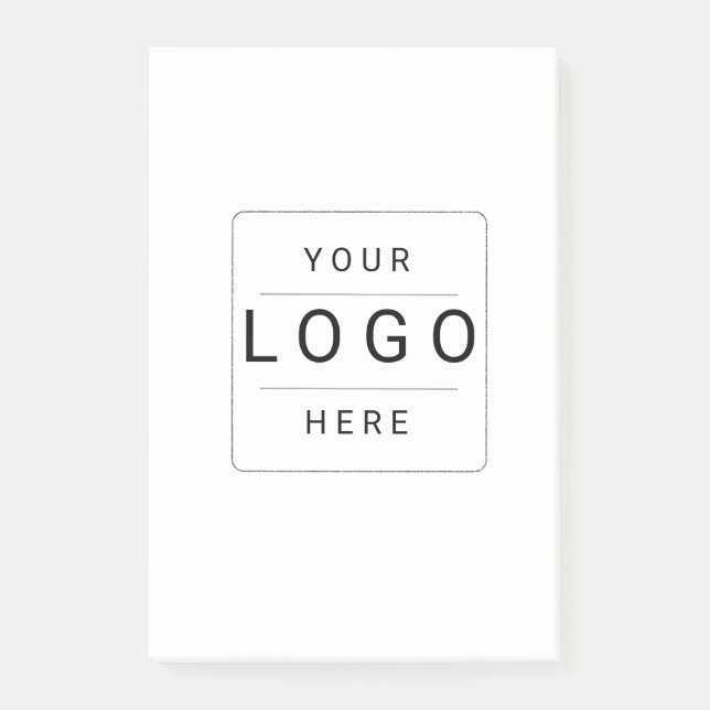 Bloco De Notas Logotipo Personalizado (Frente)