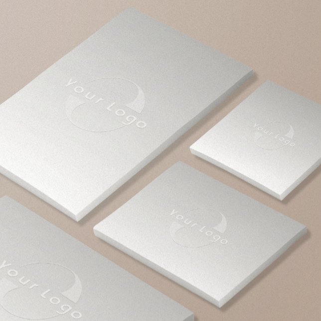 Bloco De Notas Logotipo preto Empresa Promocional Personalizado (Criador carregado)