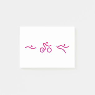 Bloco De Notas Logotipo Triathlon
