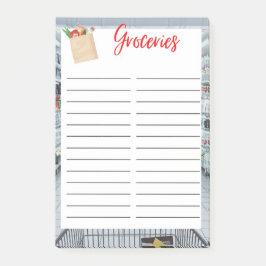 BLOCO DE NOTAS LOJA DE GROCERY
