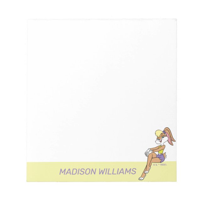 Bloco De Notas Lola Sitting (Frente)